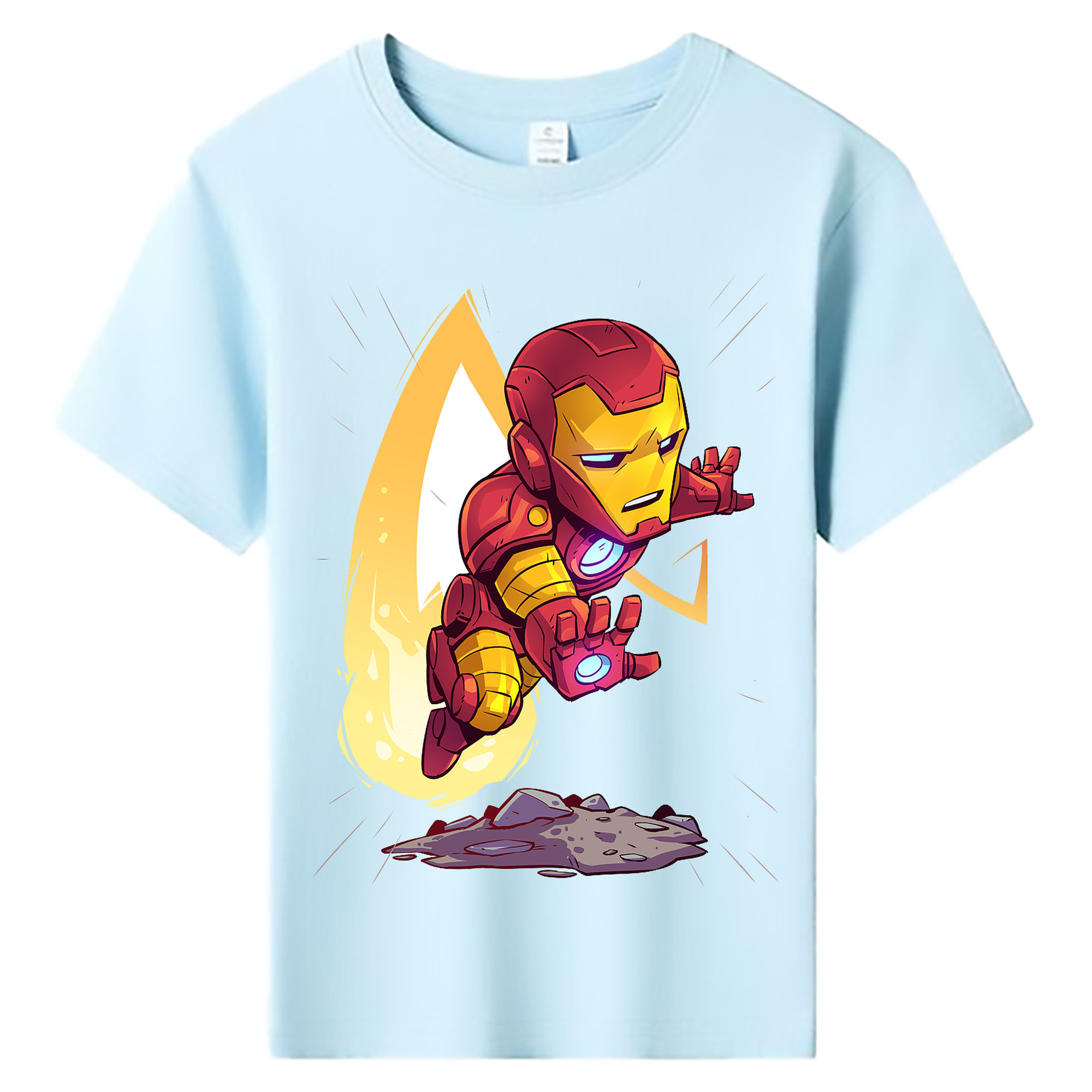 （画像用） アベンジャーズ The Avengers 綿100％キッズTシャツ（フロントプリント）